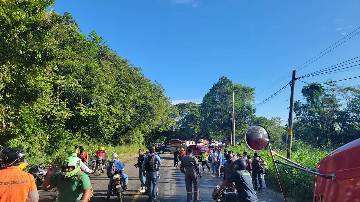 choque autobus de pasajeros